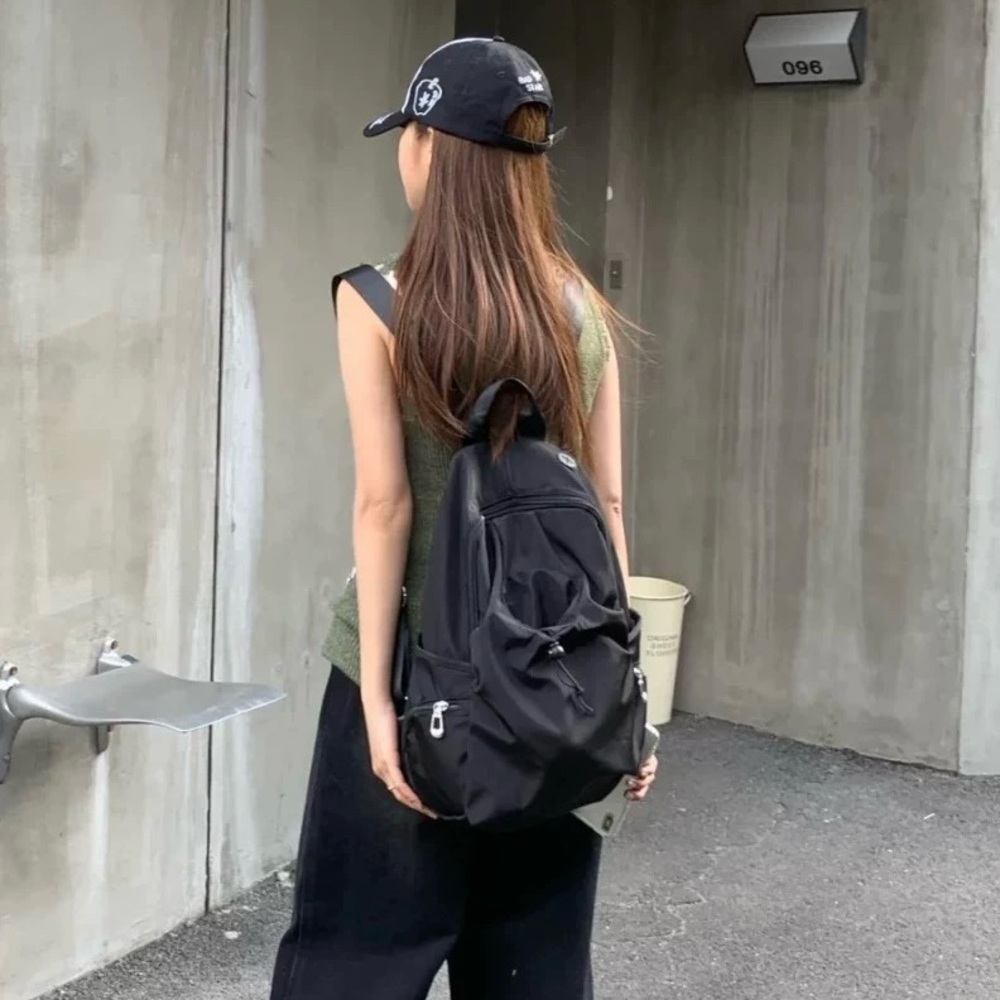 Stylish Black Backpack for Women